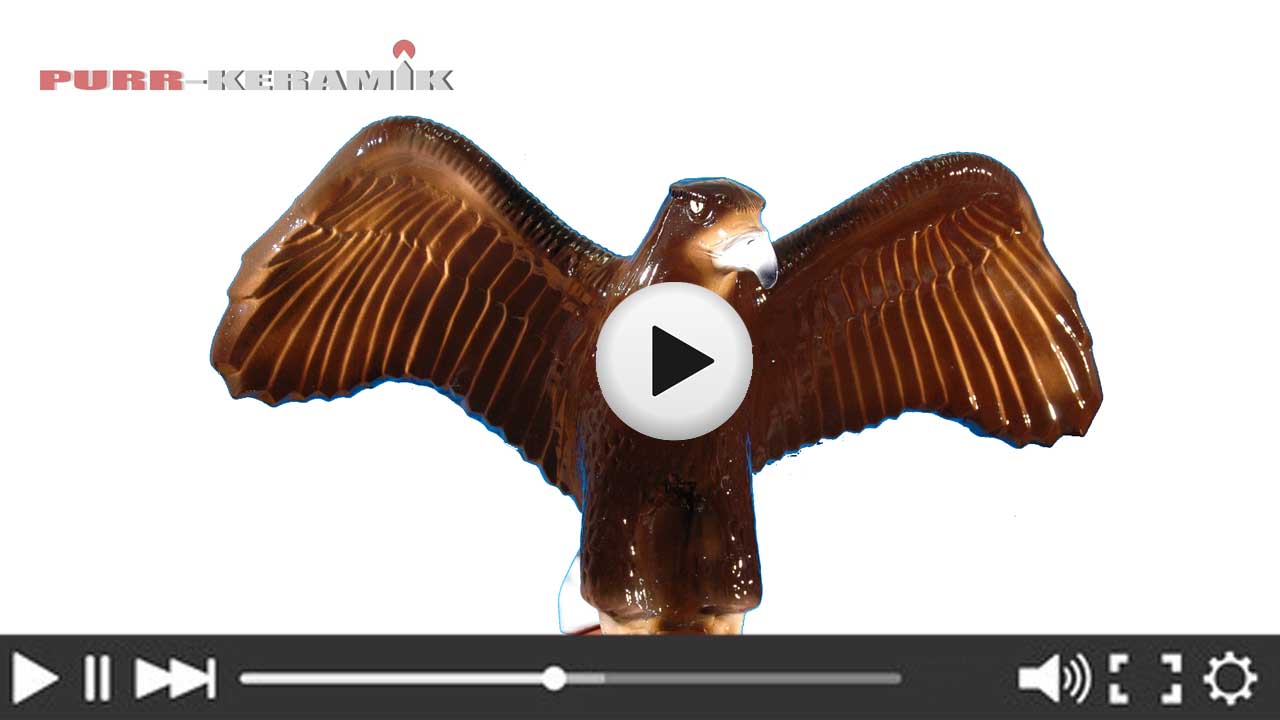 Dachschmuck Adler 3D Video