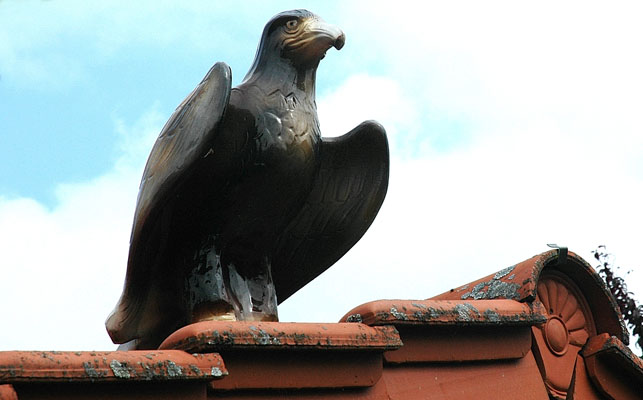 Dachschmuck großer Firstadler