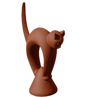 Dachschmuck Katze New-Line